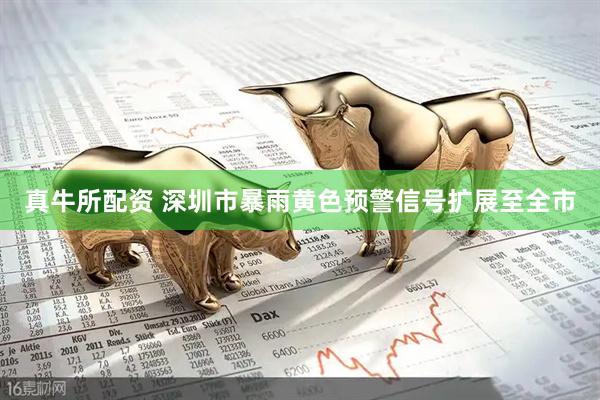 真牛所配资 深圳市暴雨黄色预警信号扩展至全市