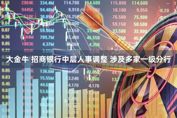 大金牛 招商银行中层人事调整 涉及多家一级分行